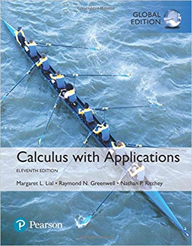 Calculus with Applications 11th GLOBAL Edition, ISBN-13: 978-1292108971