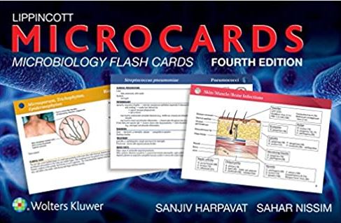 Lippincott Microcards: Microbiology Flash Cards 4th Edition Sanjiv Harpavat, ISBN-13: 978-1451192353