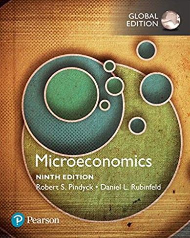 Microeconomics, Global 9th Edition, ISBN-13: 978-1292213316