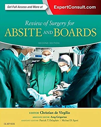 Review of Surgery for ABSITE and Boards 2nd Edition, ISBN-13: 978-0323356428