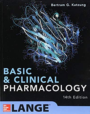 Basic and Clinical Pharmacology 14th Edition, ISBN-13: 978-1259641152
